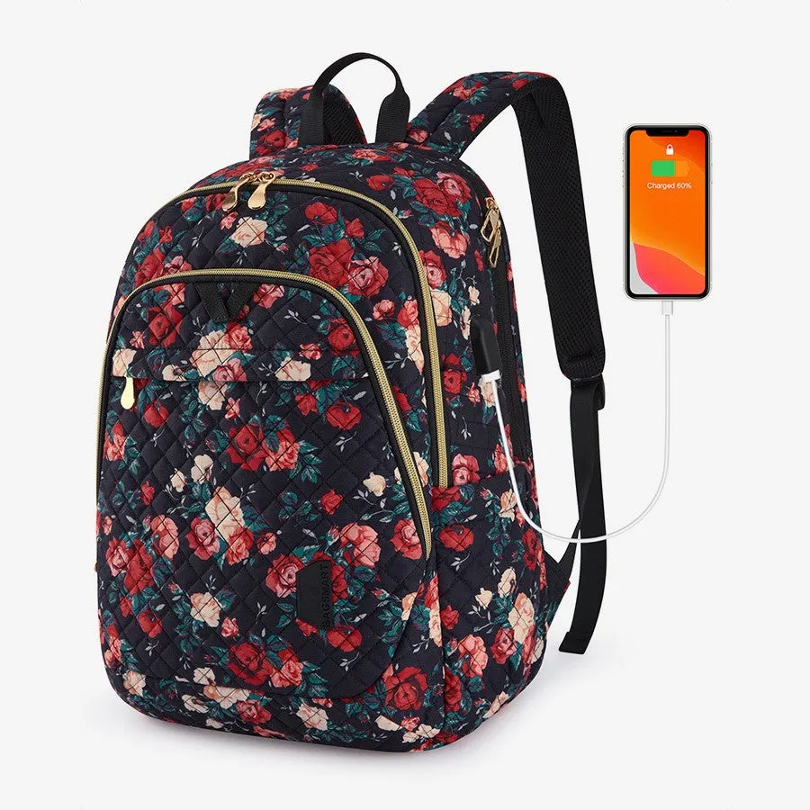 Bonchemin 15.6 inch Laptop Backpacks with USB Charging Port