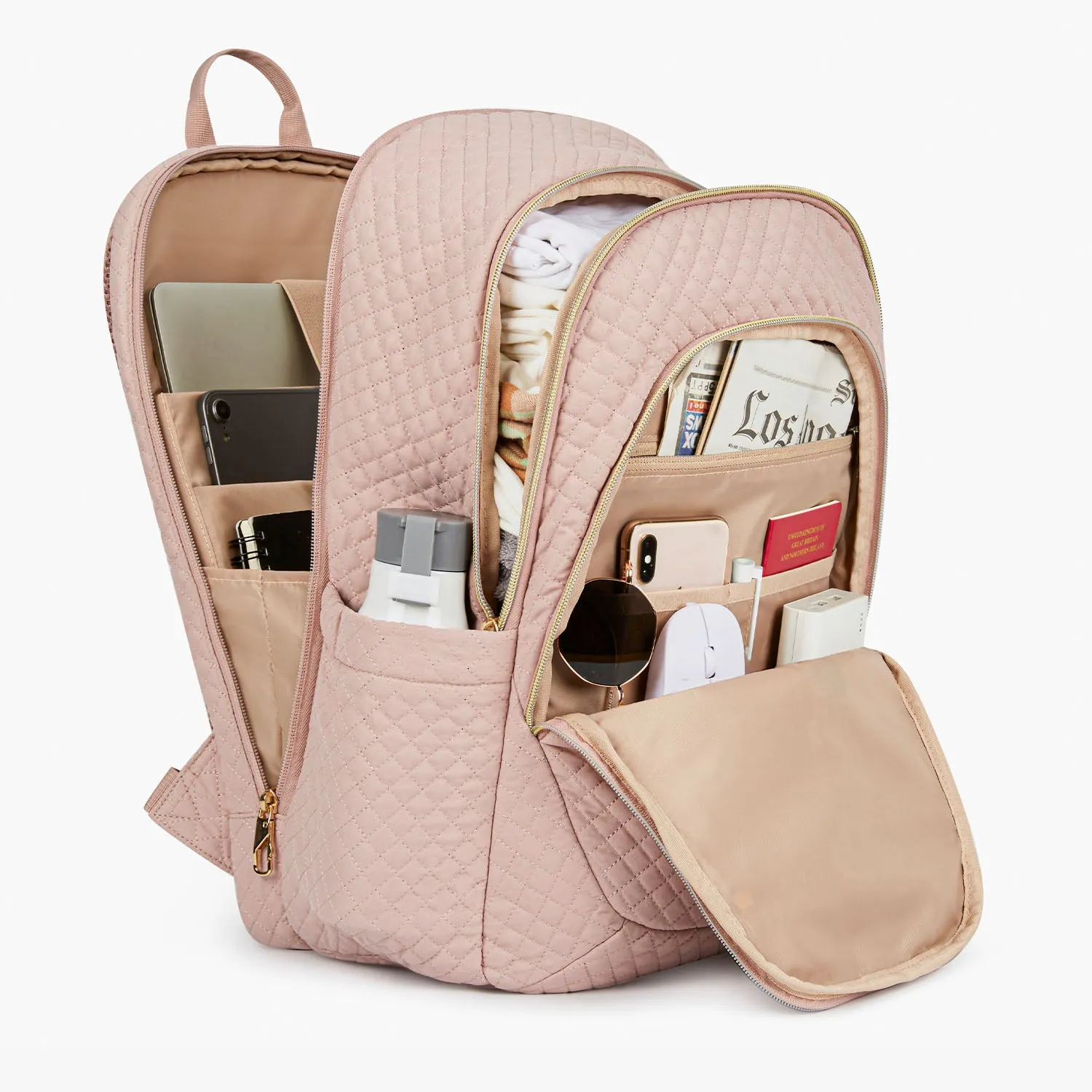Bonchemin 15.6 inch Laptop Backpacks with USB Charging Port