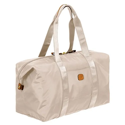 Bric's x-Travel 18 Inch Cargo Overnight Folding Duffle Bag Duffel, Papyrus One Size