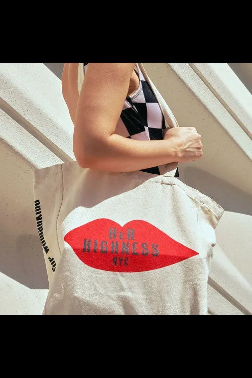 Her Highness NYC Lit Girl Tote Bag