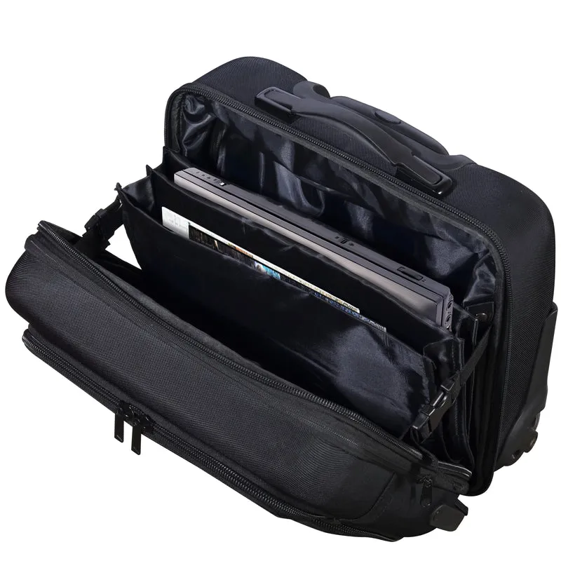 Olympia Elite Underseat Rolling Carry On Tote Bag