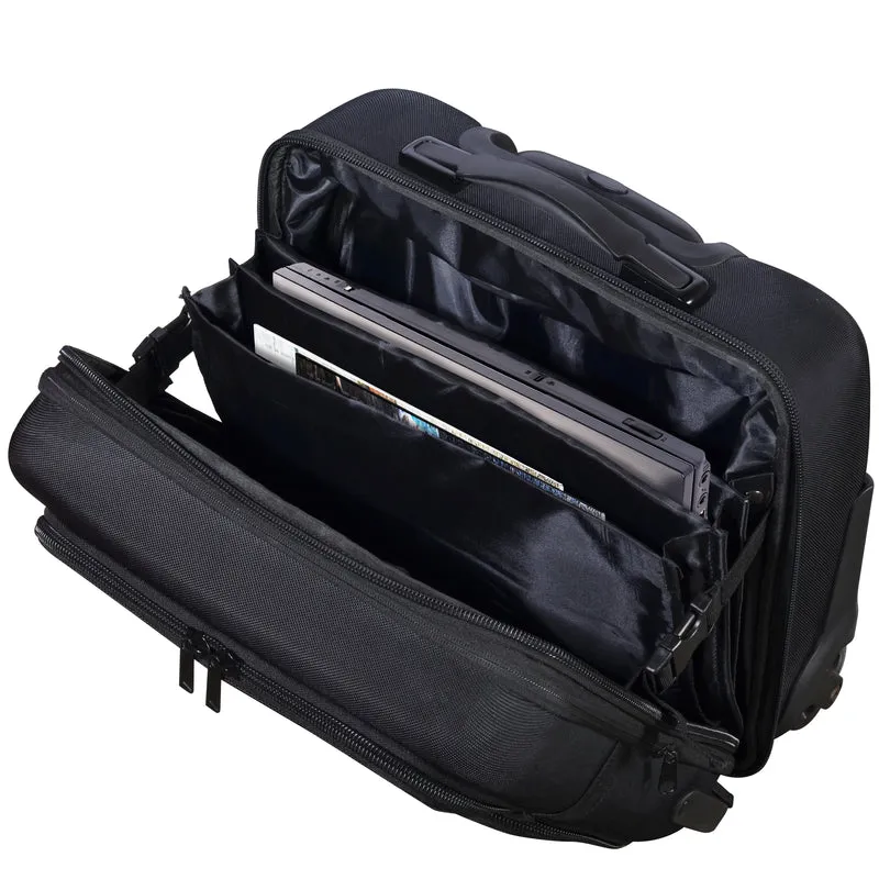 Olympia Elite Underseat Rolling Carry On Tote Bag