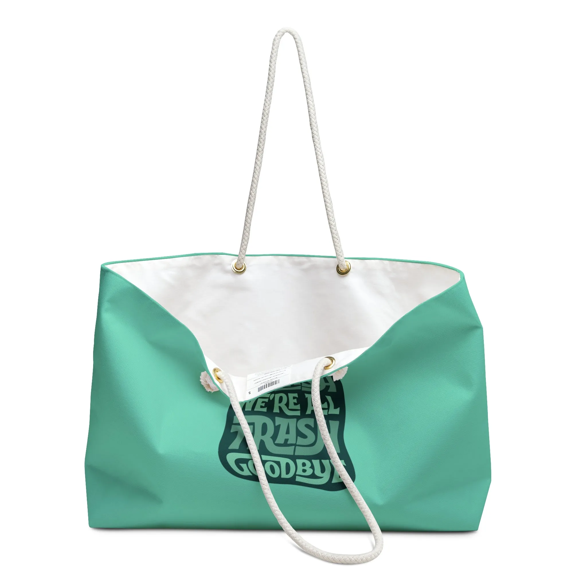 Signing Off Weekender Bag
